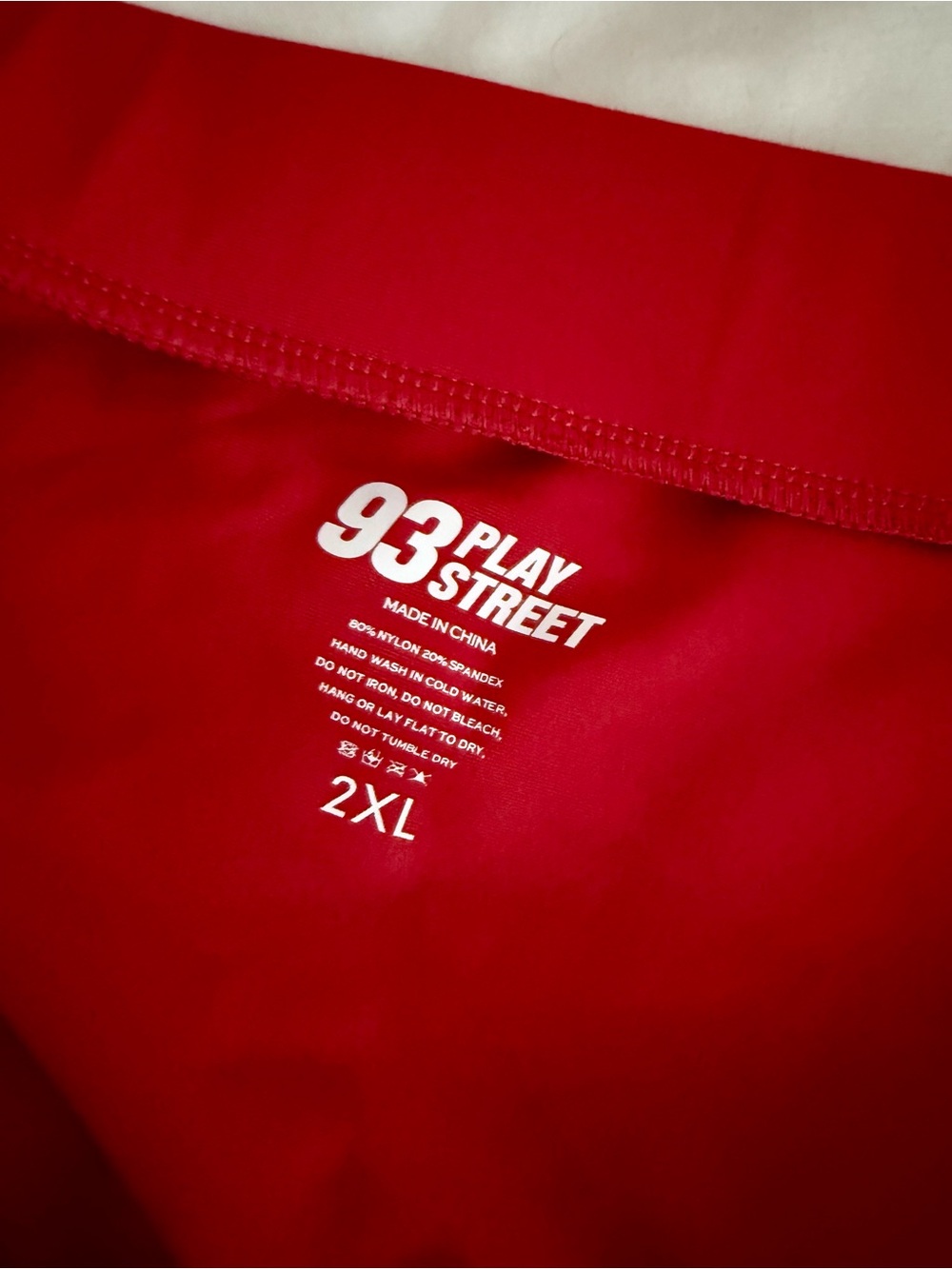 93 Play Street - Scarlett Red - Bridget Top XL, Chloe Bottom 2XL - Picture 7 of 7